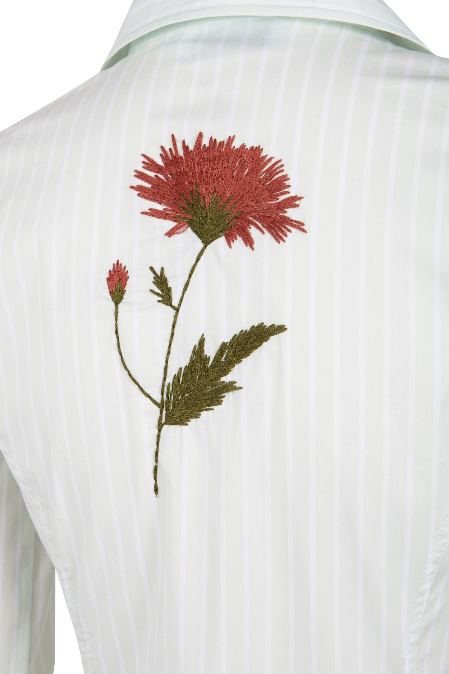 Camisa de algodón a rayas verdes – Copines · PORTICO Concept, Turó Park Barcelona (vista 6)