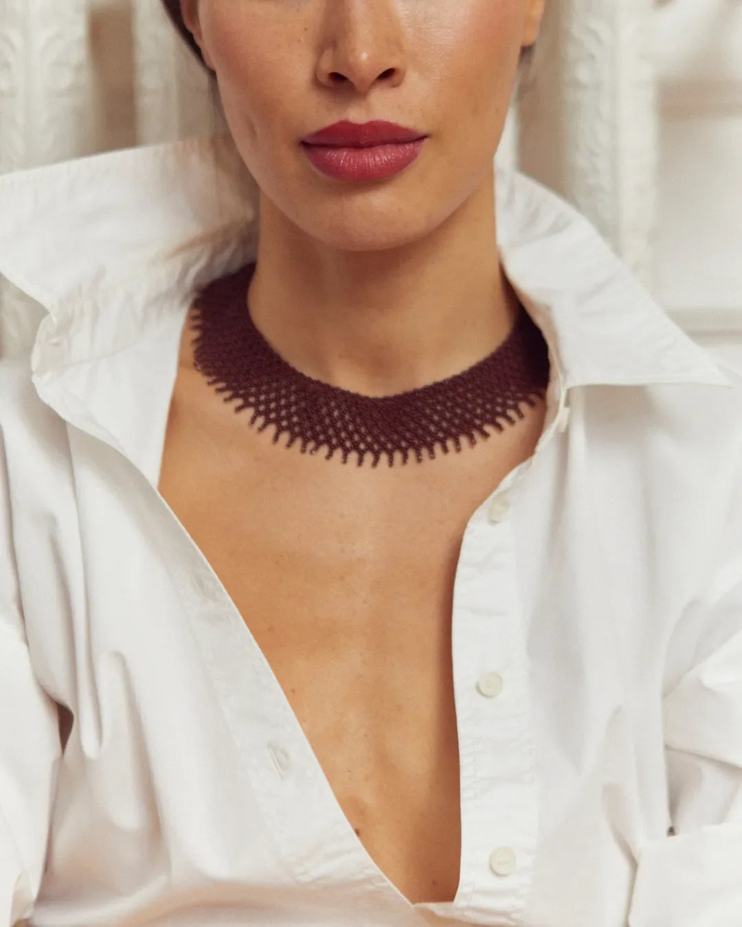 COLLAR LETICIA BROWN