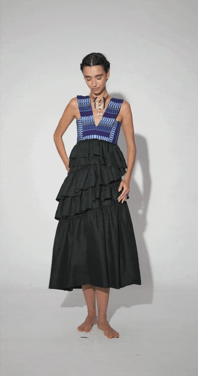 Vestido Cas Negro de Baudesson · detalle 7