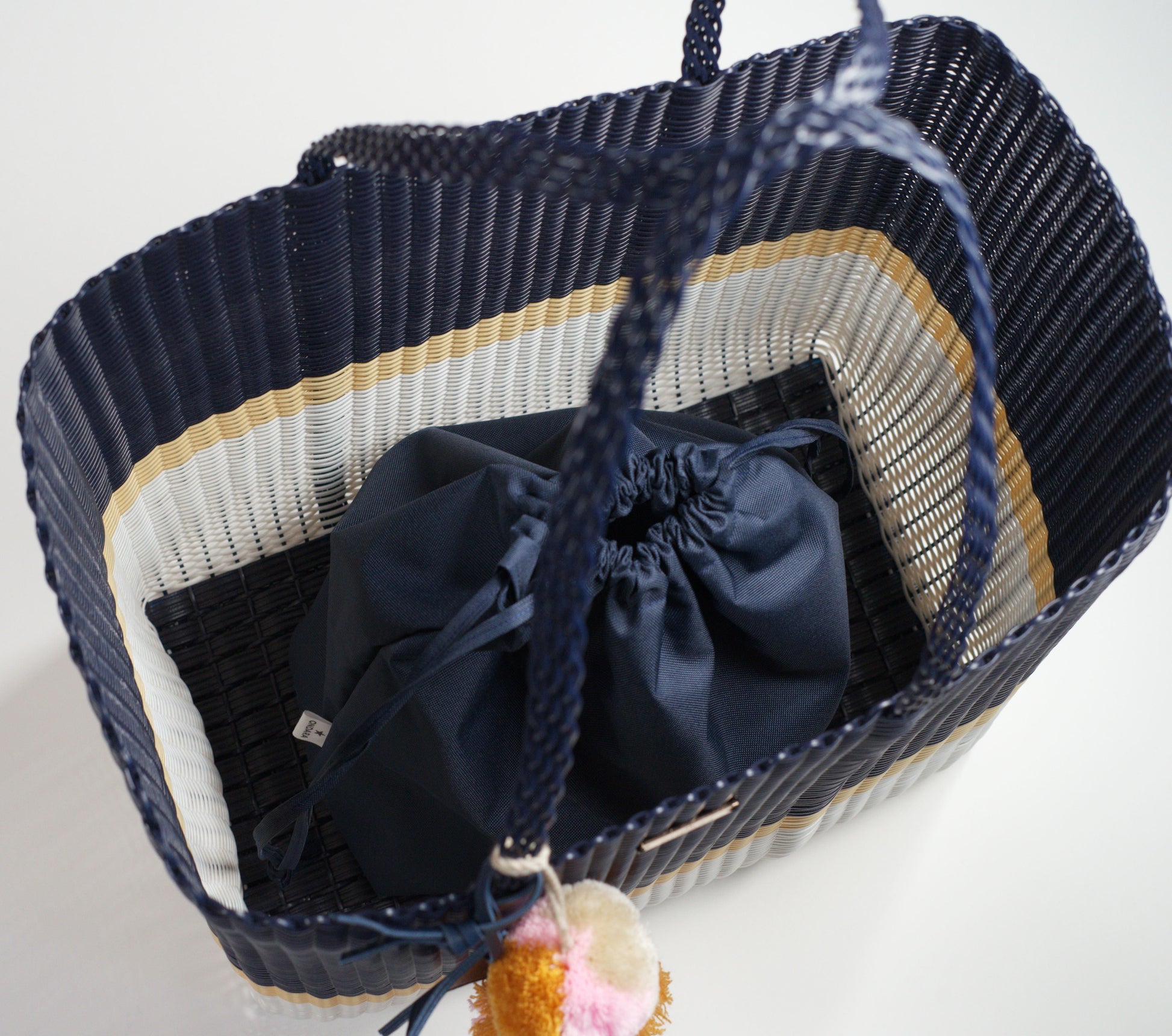 Bolso Ondara Grande Azul Náutico de Ondara Bags · detalle 2