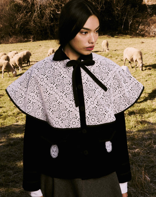 Chaqueta Ellioth black embroidery