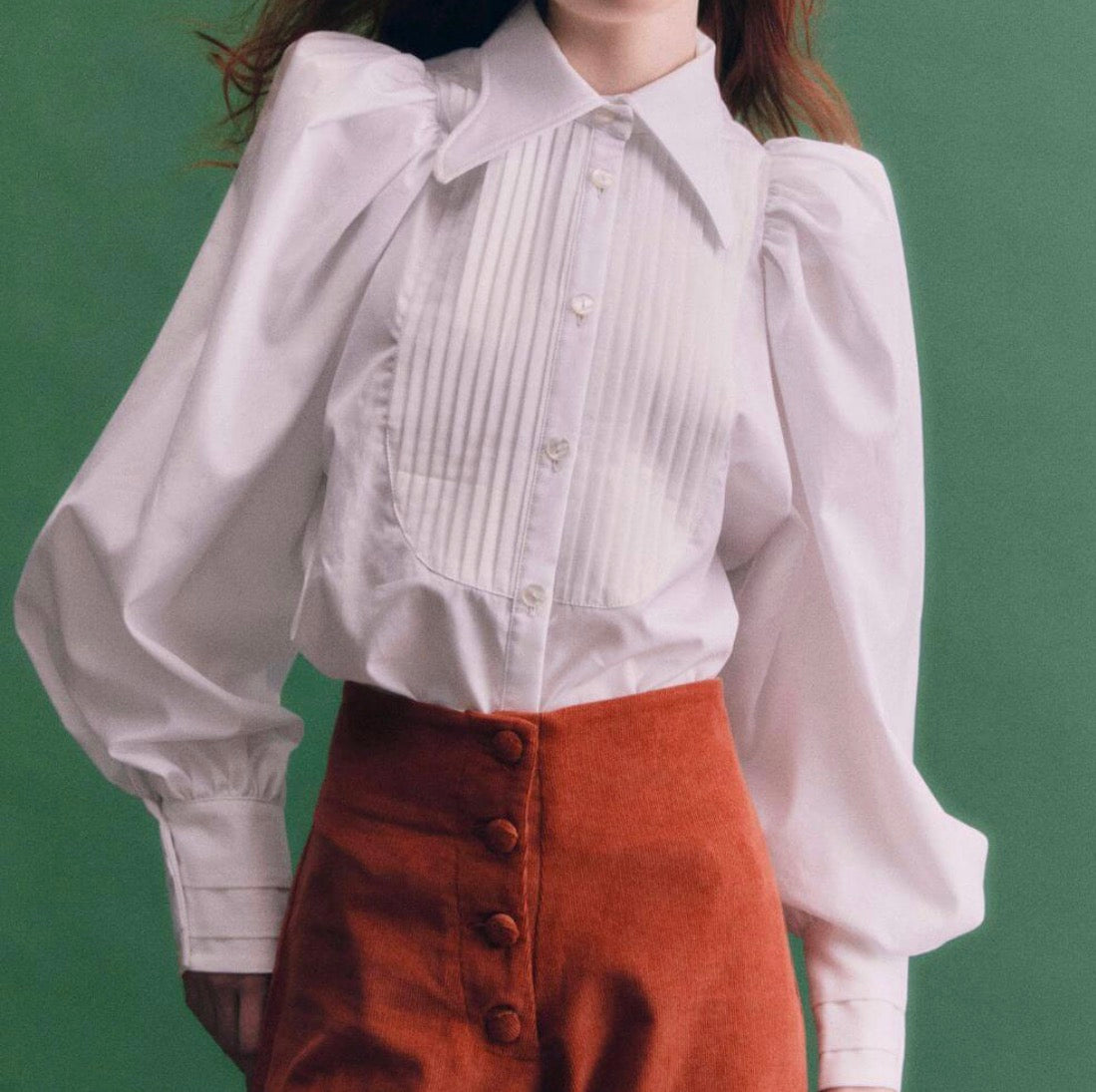 Camisa soulmate romantic blanca