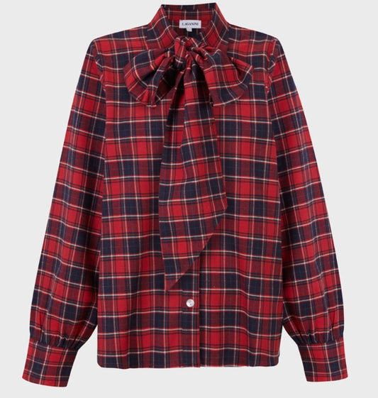 Camisa candy marshmellow tartan