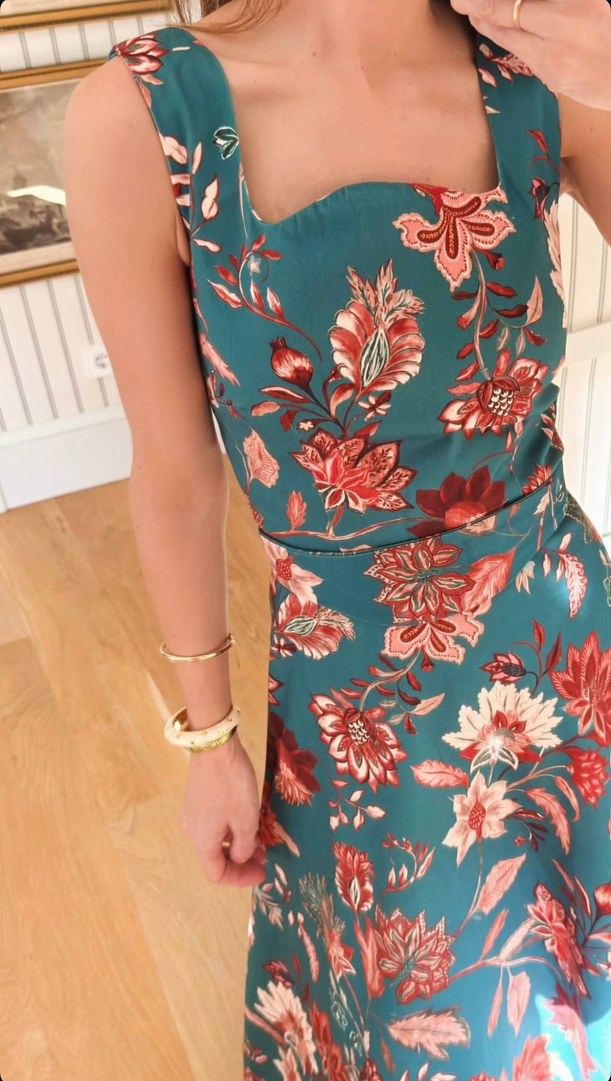 Vestido Onda Floral
