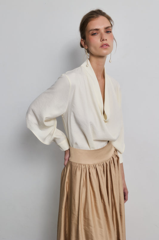 Camisa Gwyneth Blanco — Galcon Studio