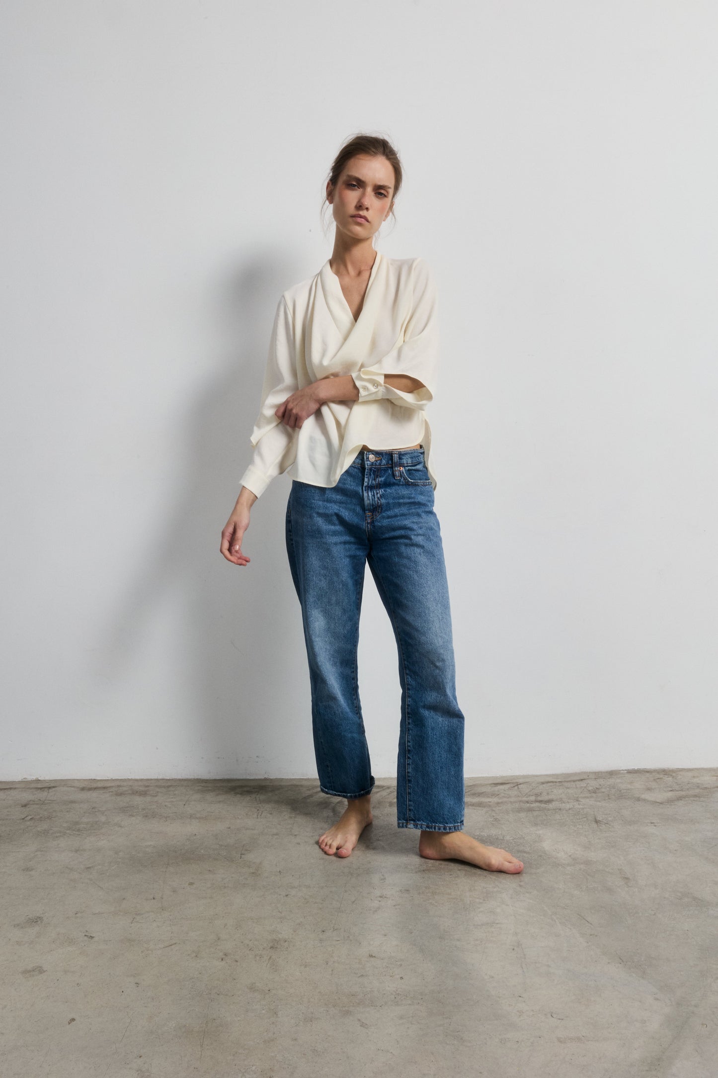 Camisa Gwyneth Blanco — Galcon Studio · detalle 5