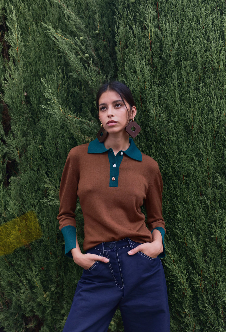 Polo Emily brown