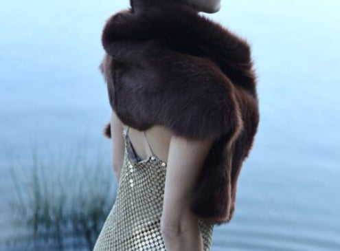 bufanda envolvente botones