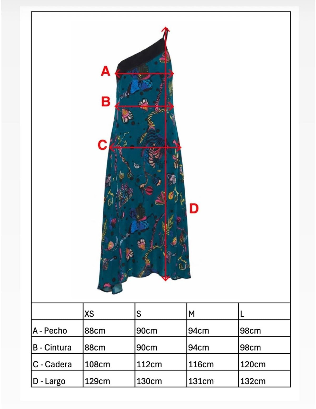 Vestido Lauren Azul Pato