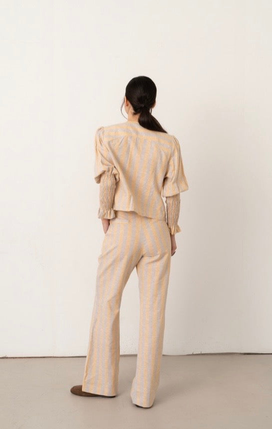 Pantalon Amarillo Rayas