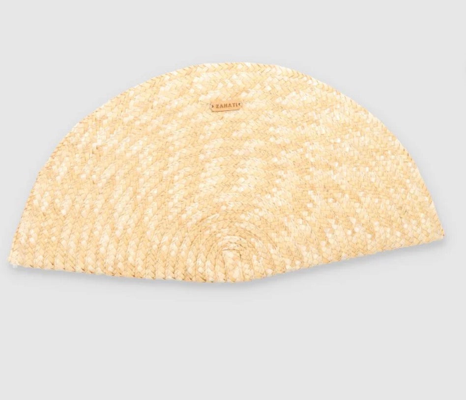 BOLSO ABANICO NATURAL