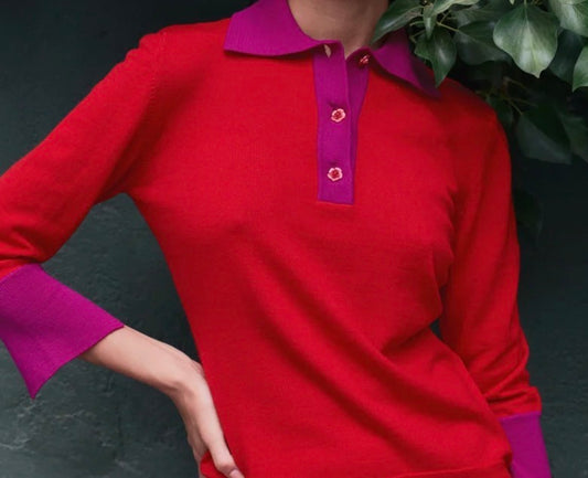Emily polo red