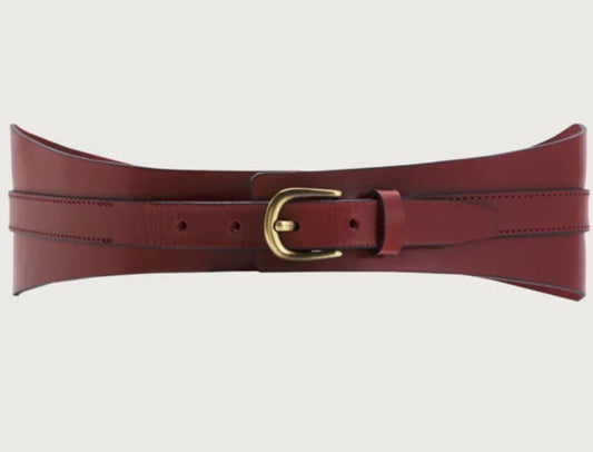 Cinturón juliana granate