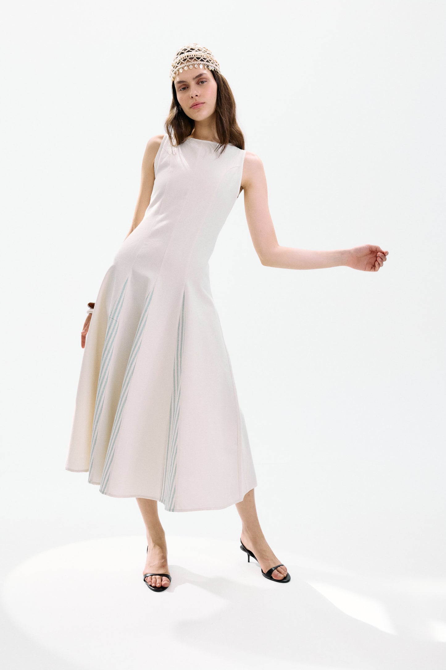 Vestido Cinqueterre Crudo de IPA Brand · detalle 2