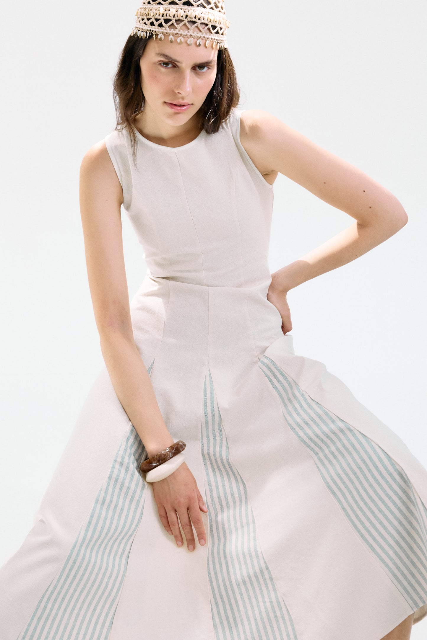 Vestido Cinqueterre Crudo de IPA Brand · detalle 3