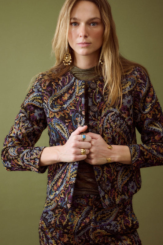 Chaqueta Brocada Gitanillo de Triana de Josephine – PORTICO Concept, Turó Park, Barcelona