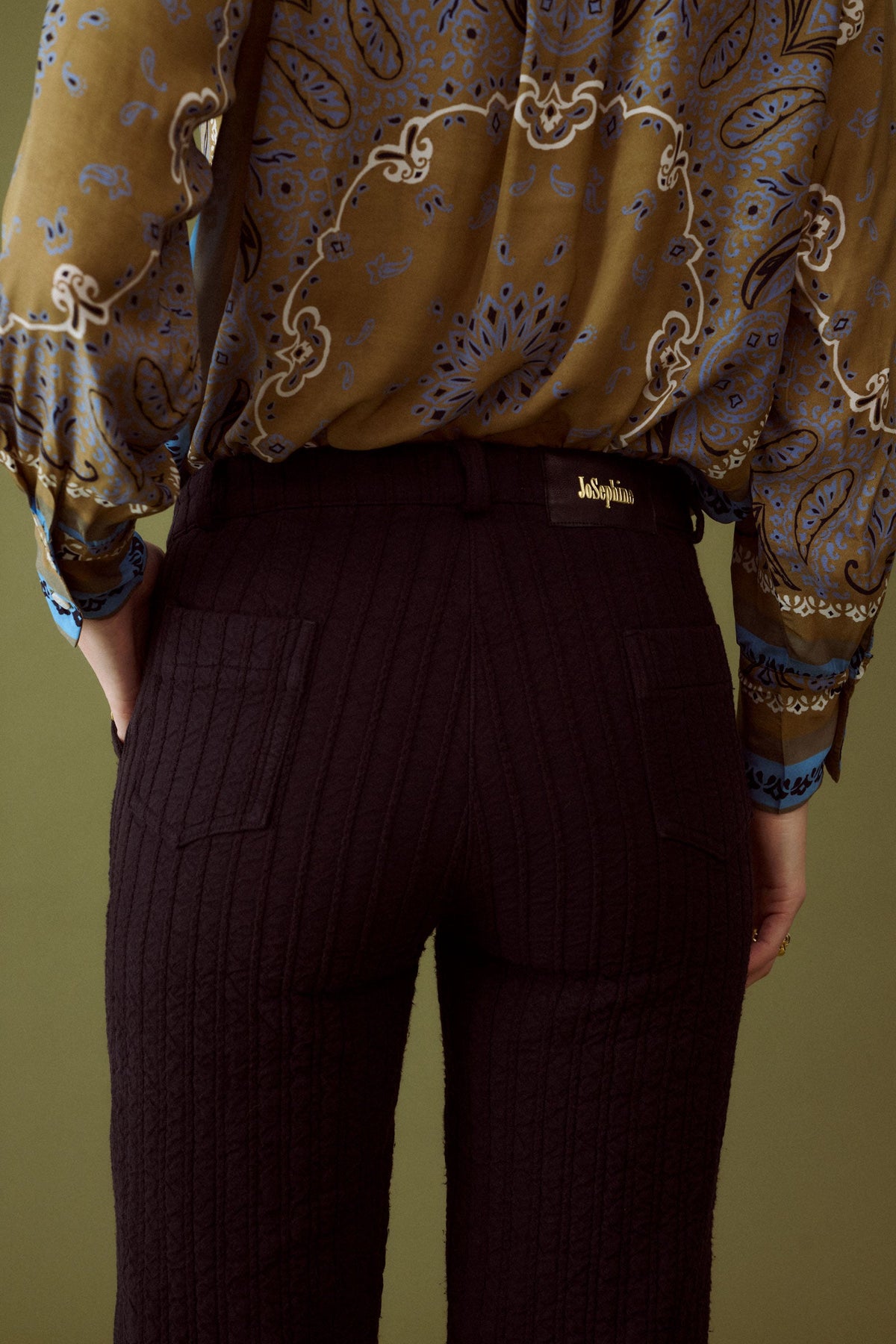 Pantalón Gitanillo de Triana de Josephine, detalle – PORTICO Concept Turó Park