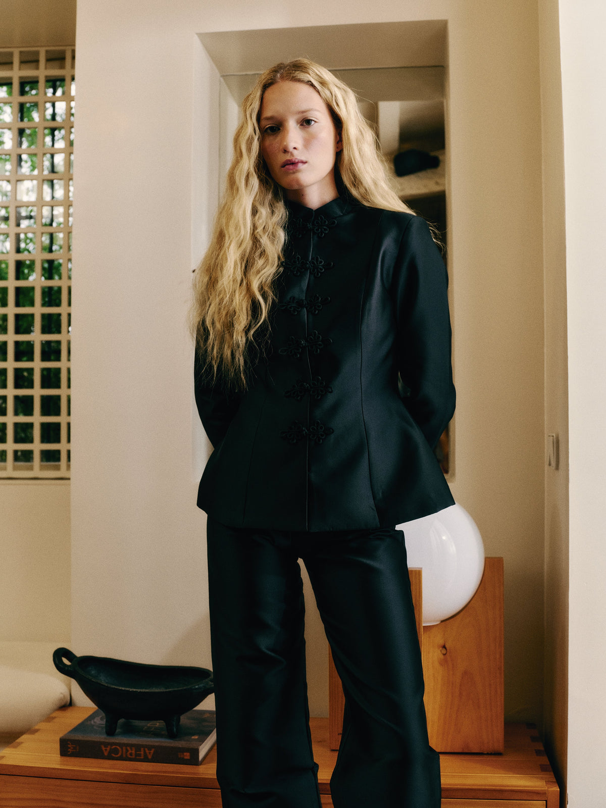 Chaqueta Shanghai Black de Laganini · detalle 8