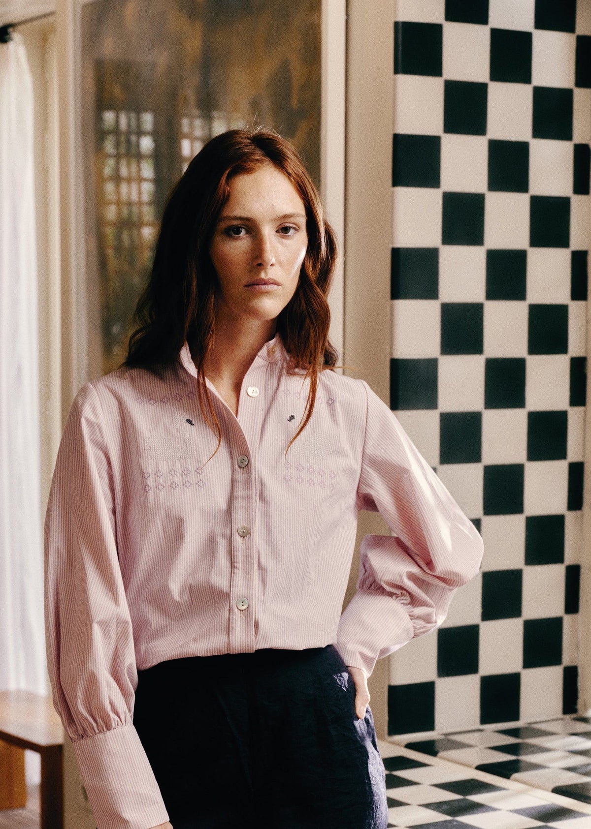 Camisa Billie Picnic de Laganini · detalle 3