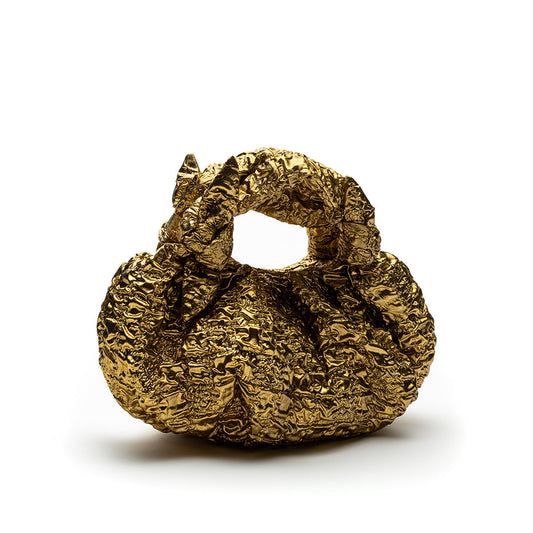 Bolso Bernatta Mini dorado de Laia Alen – Laia Alen · PORTICO Concept, Turó Park Barcelona