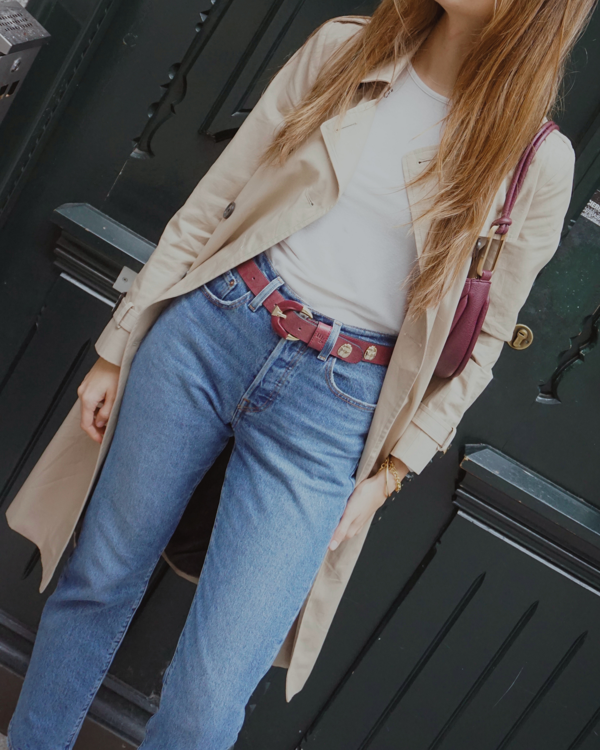 Cairo Belt – Semi-covered Buckle de Mom's Goods · detalle 2