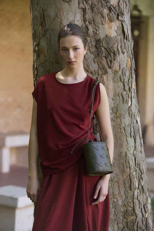Bolso Trama Oliva