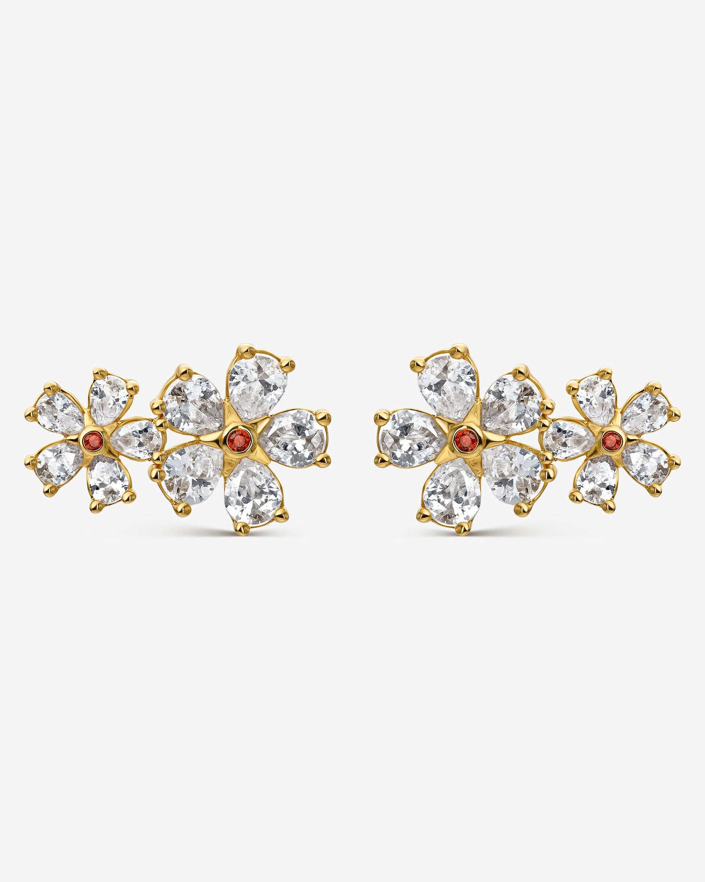 PENDIENTES FLORENCE GRANATE