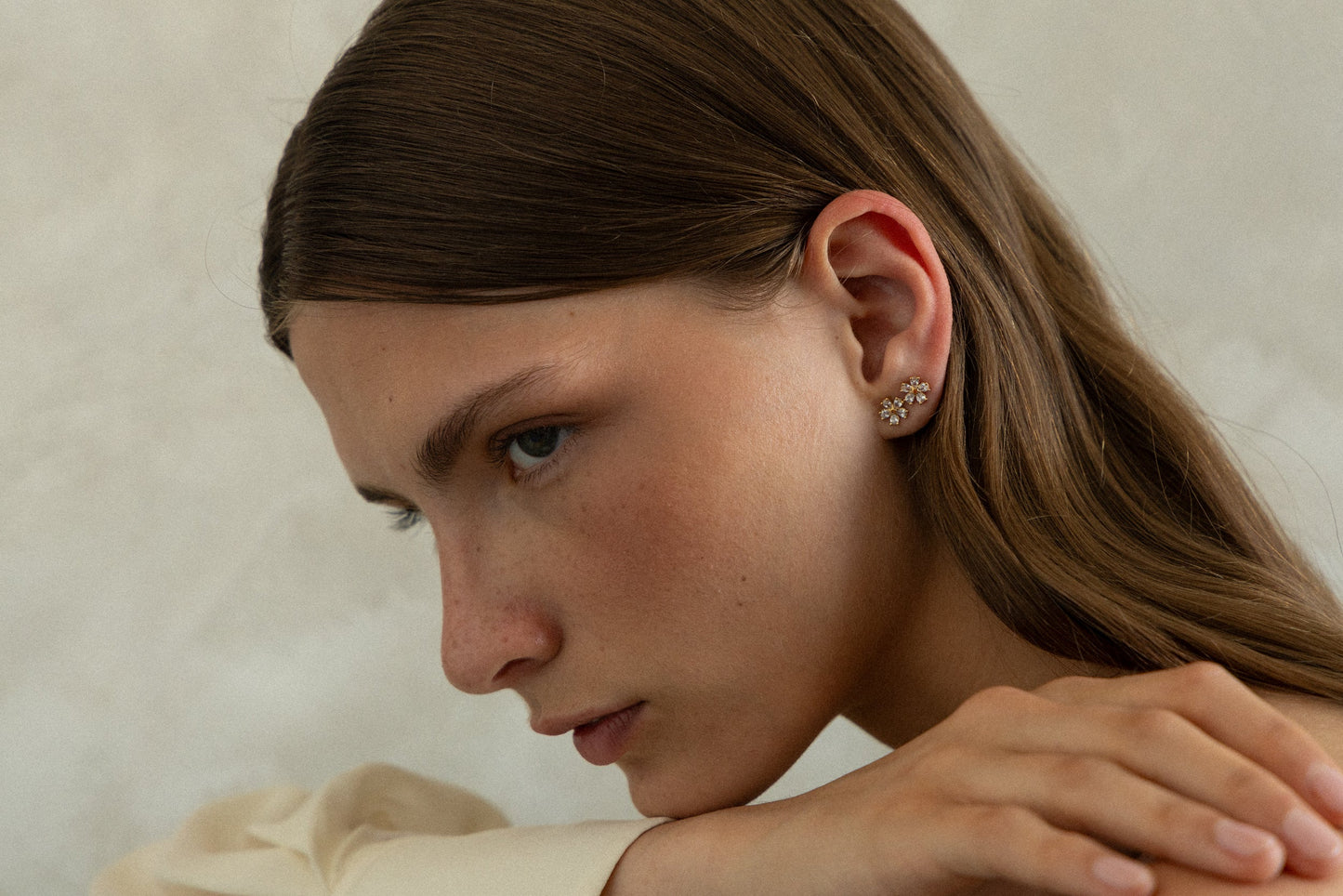 Pendientes Lili Granate