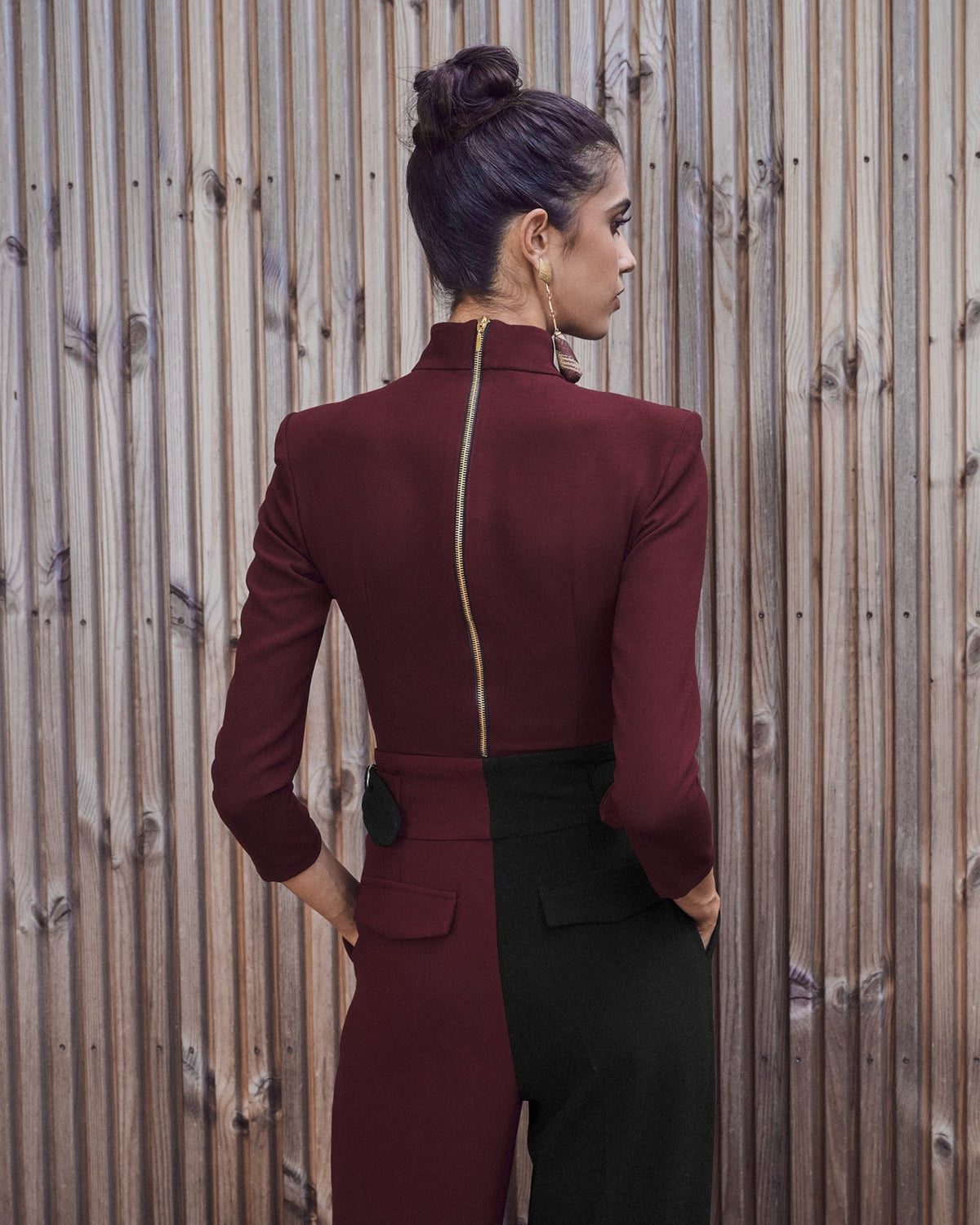 Top Ayala Burdeos de IQ Collection · detalle 2