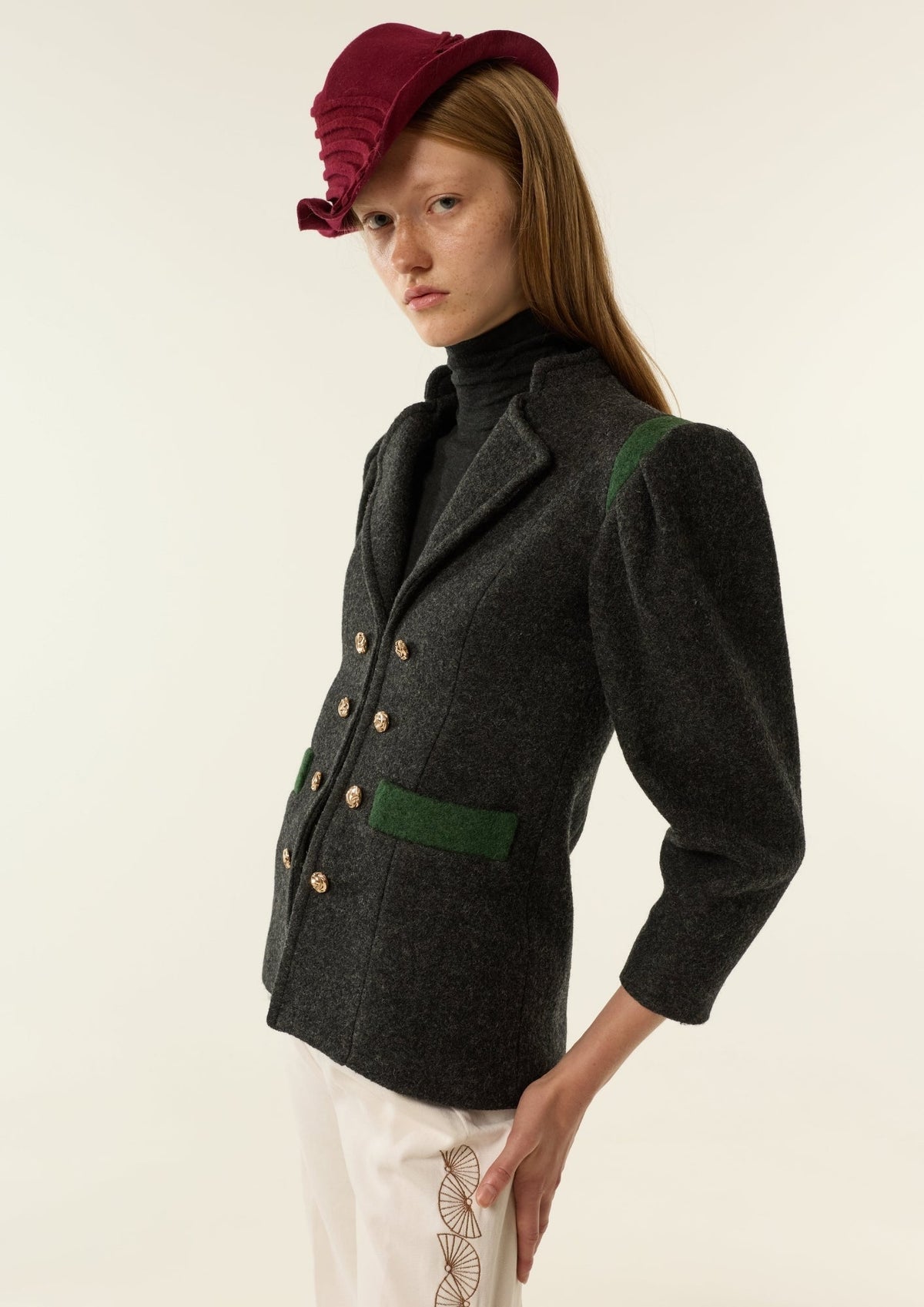 Chaqueta James Gris de IQ Collection · detalle 2