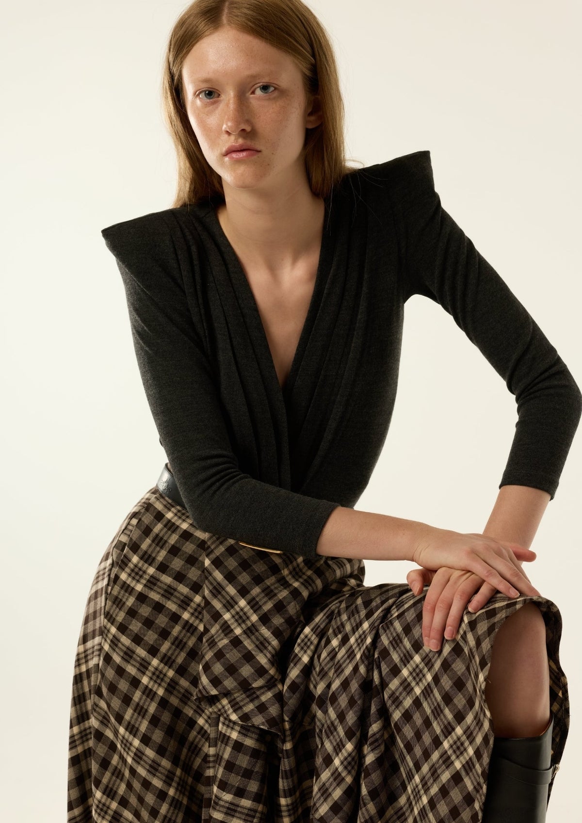 Body Irati Punto Gris de IQ Collection · detalle 5