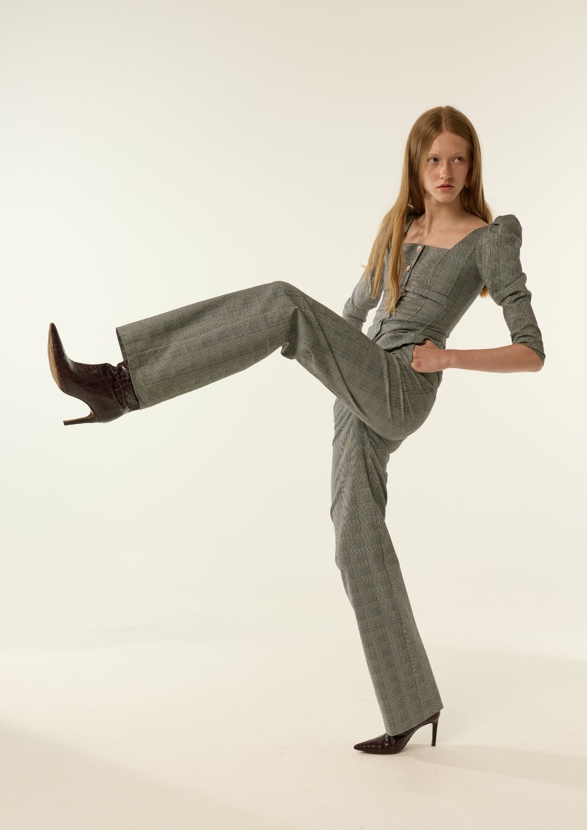 Pantalón Marini Gris de IQ Collection · detalle 2