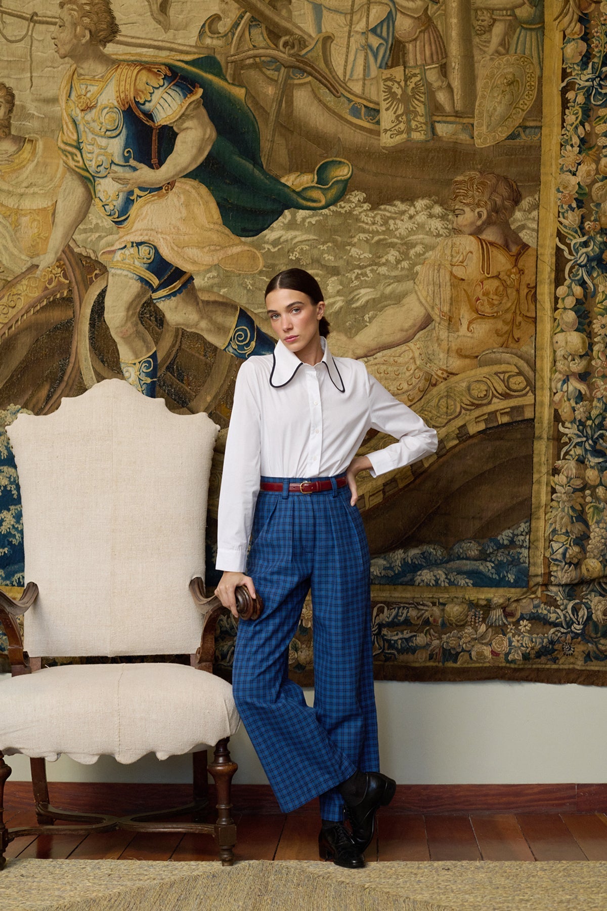 Camisa Ala Blanca de Maria de la Orden · detalle 4