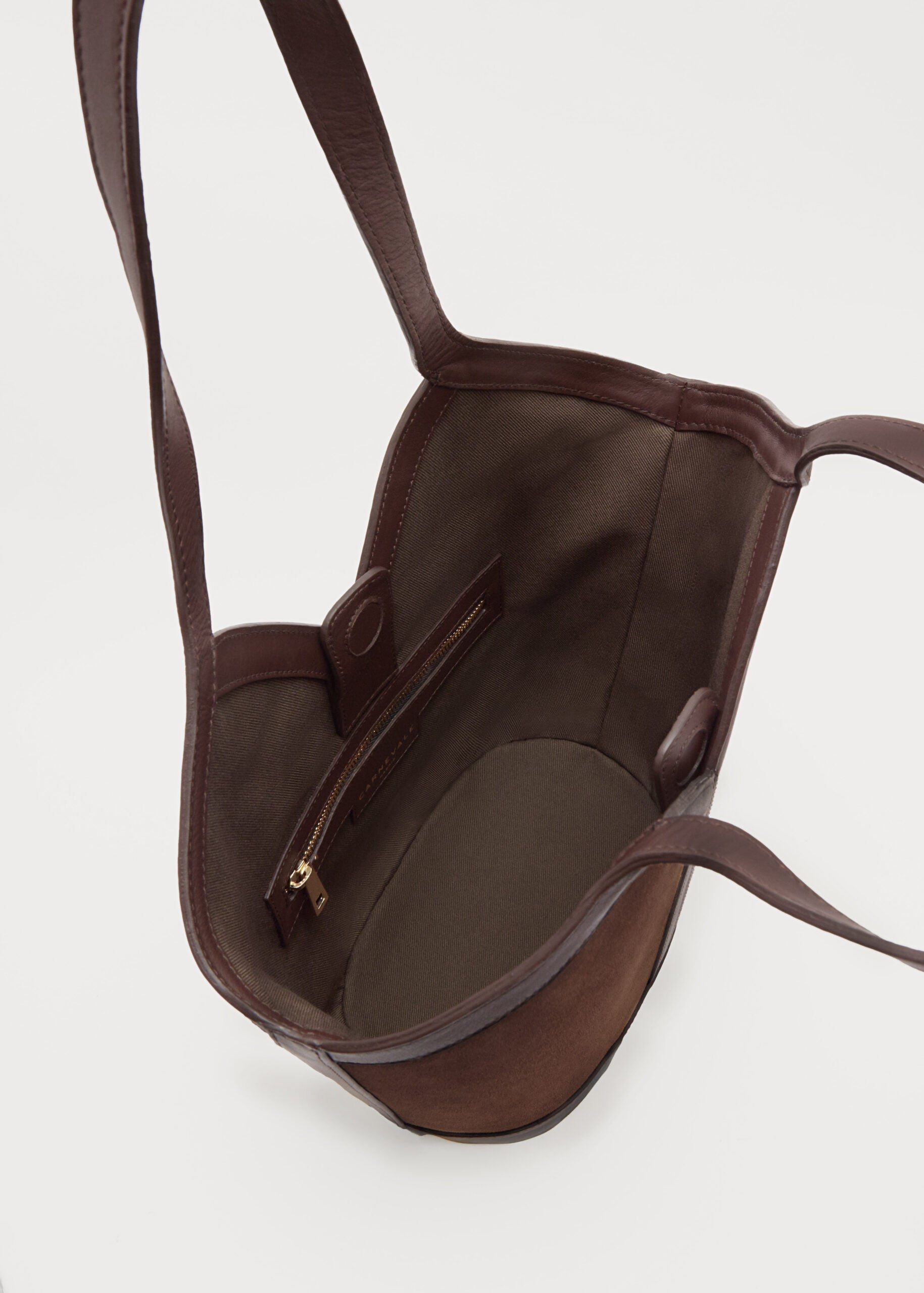 Bolso Gaia Chocolate – Carnevale Madrid · PORTICO Concept, Turó Park Barcelona (vista 2)