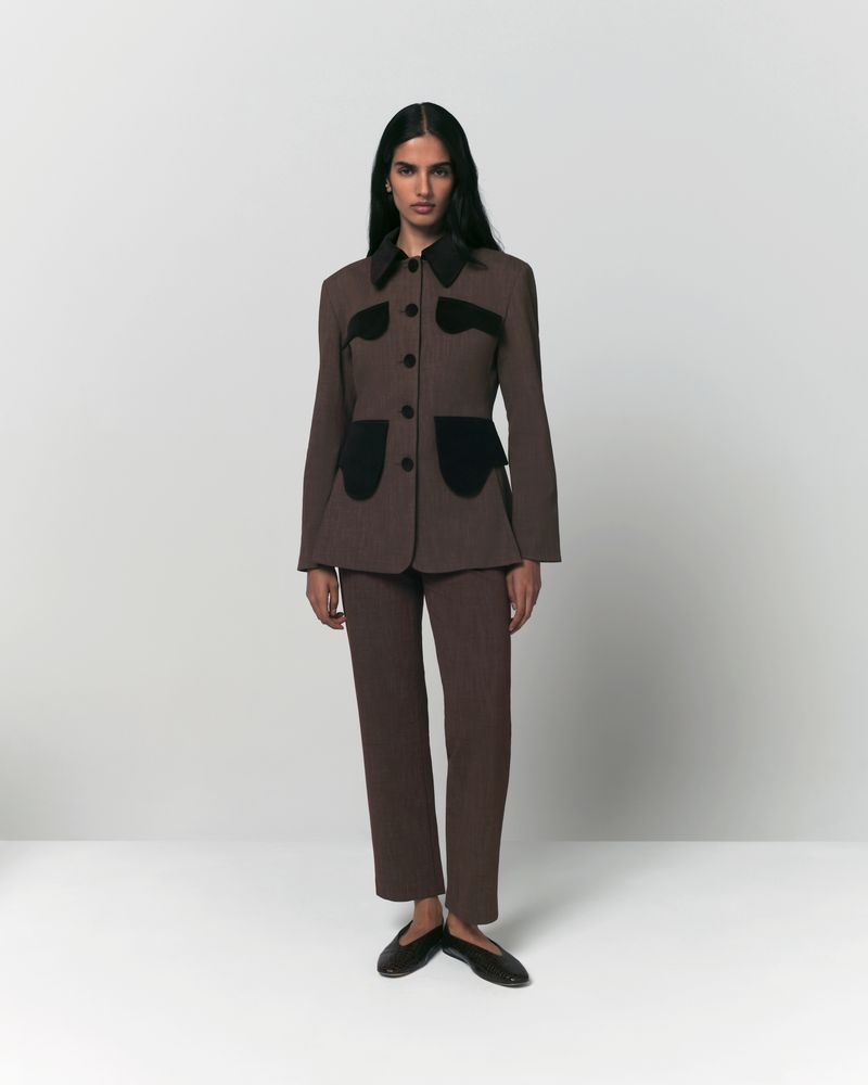 Chaqueta Tamara Marrón
