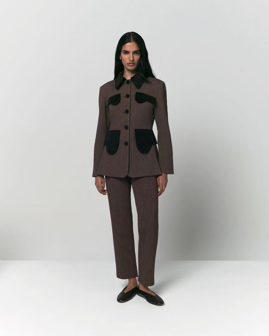Chaqueta Tamara Marrón