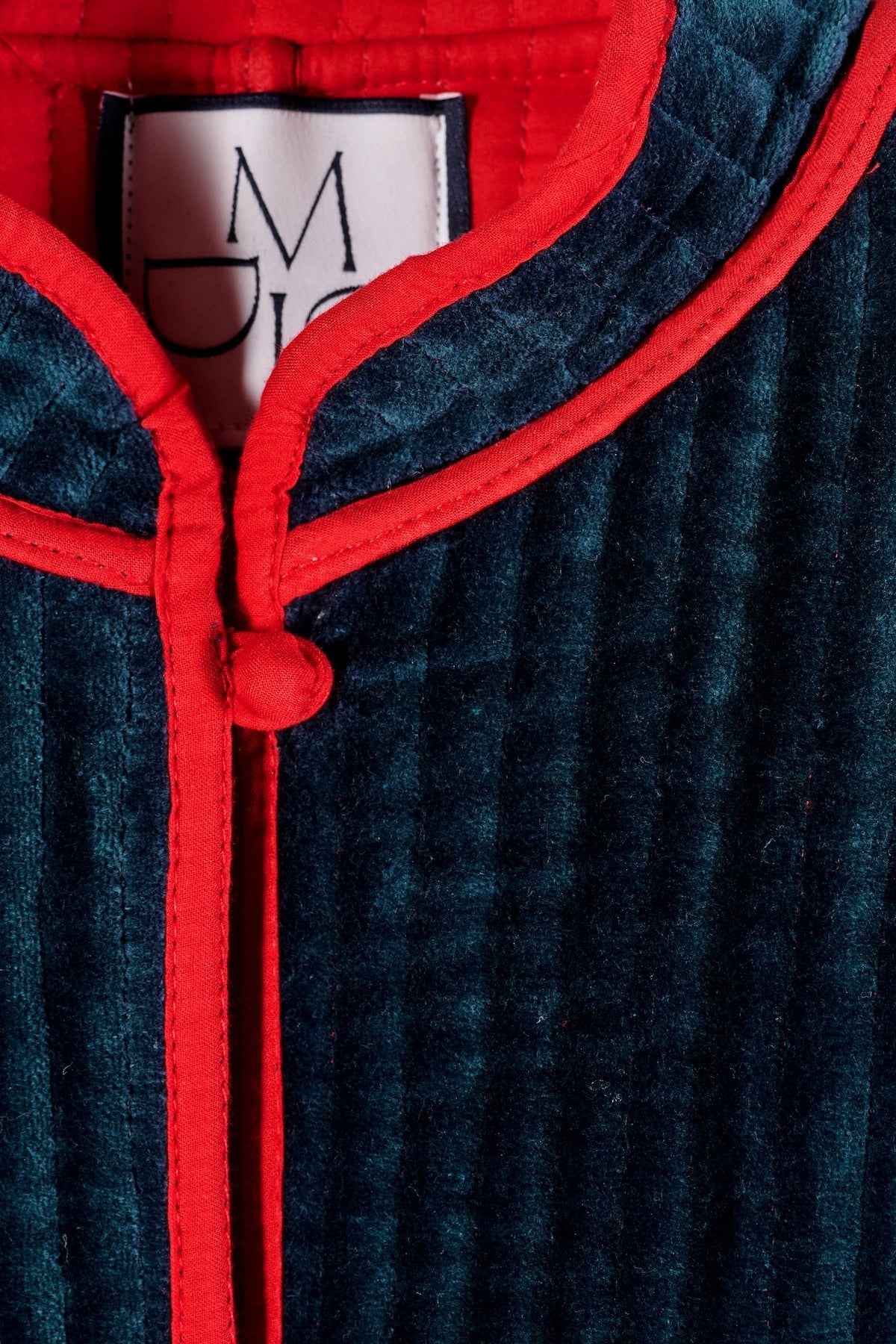 Chaqueta Fittonia Azul Marino de Maria de la Orden · detalle 4
