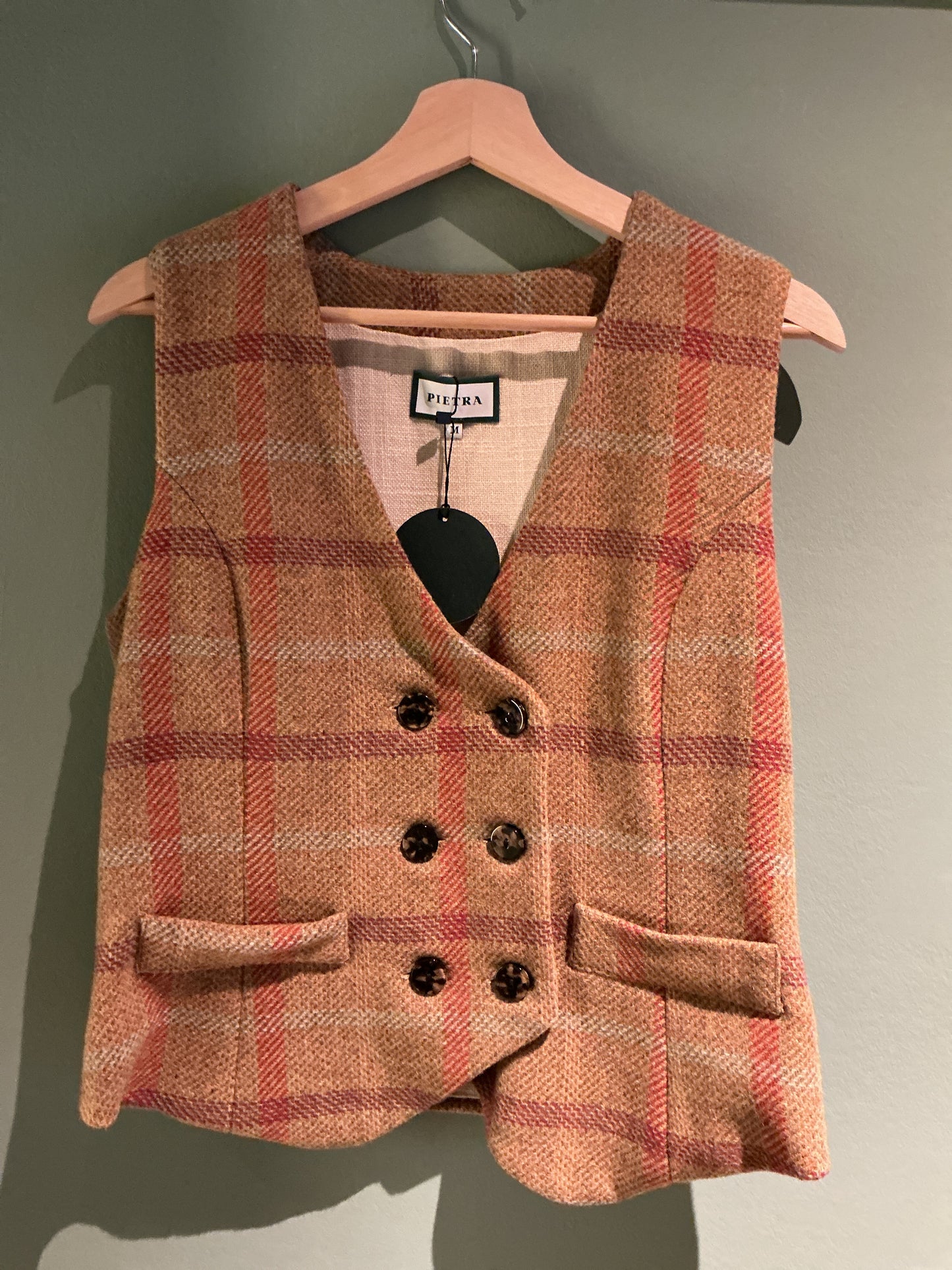 Chaleco marrón pietra