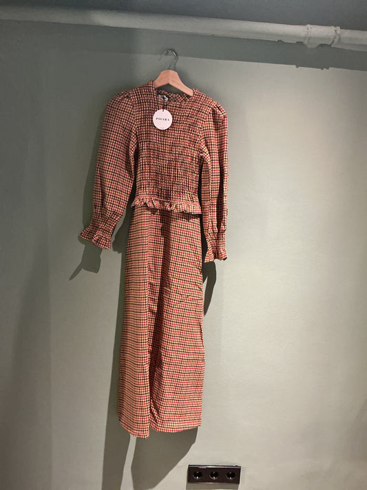 Vestido mariposa pata gallo