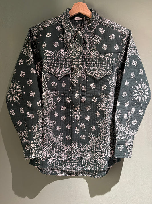 Chaqueta verde quilt