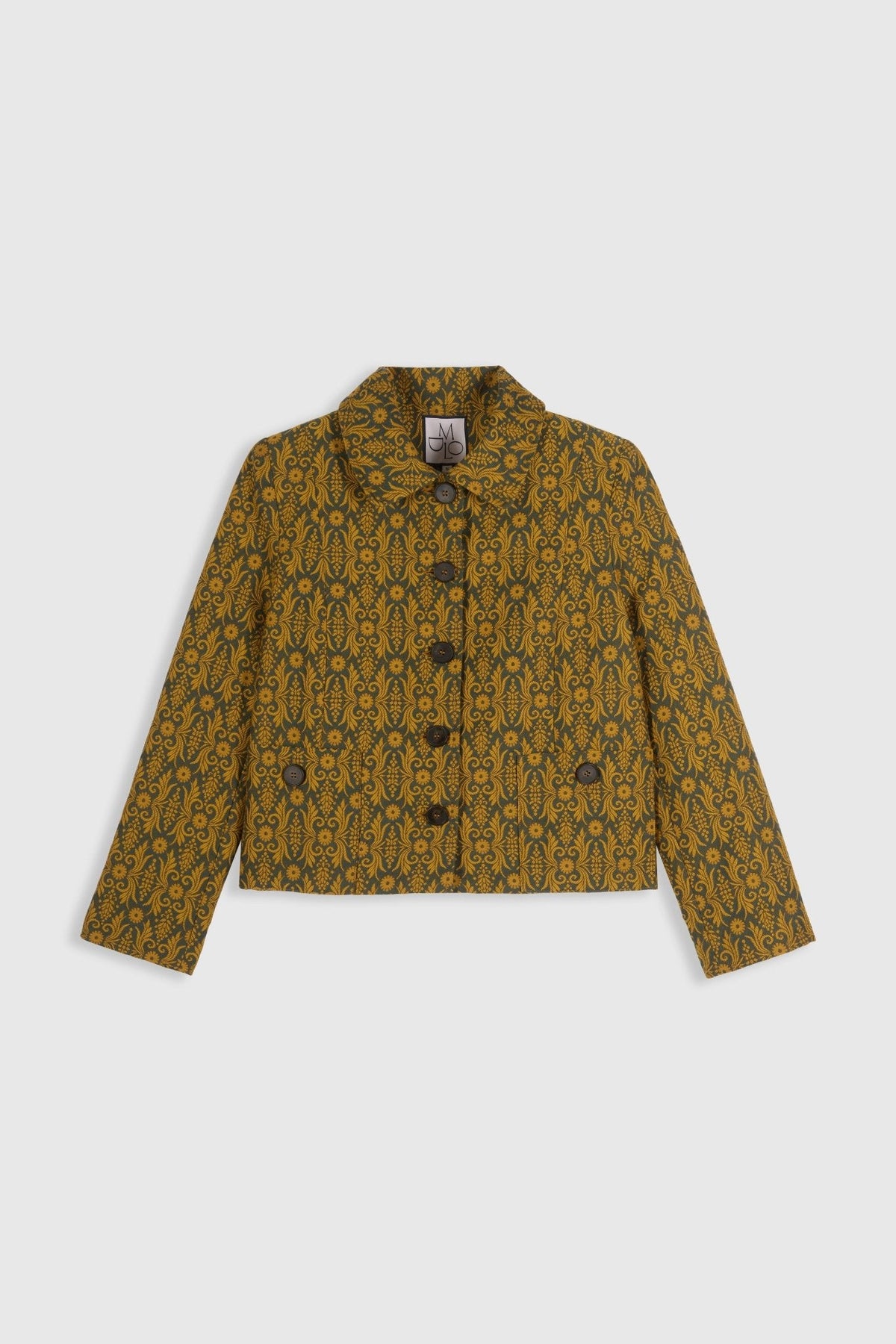 Chaqueta Junot Jacquard Barroco de Maria de la Orden - look completo