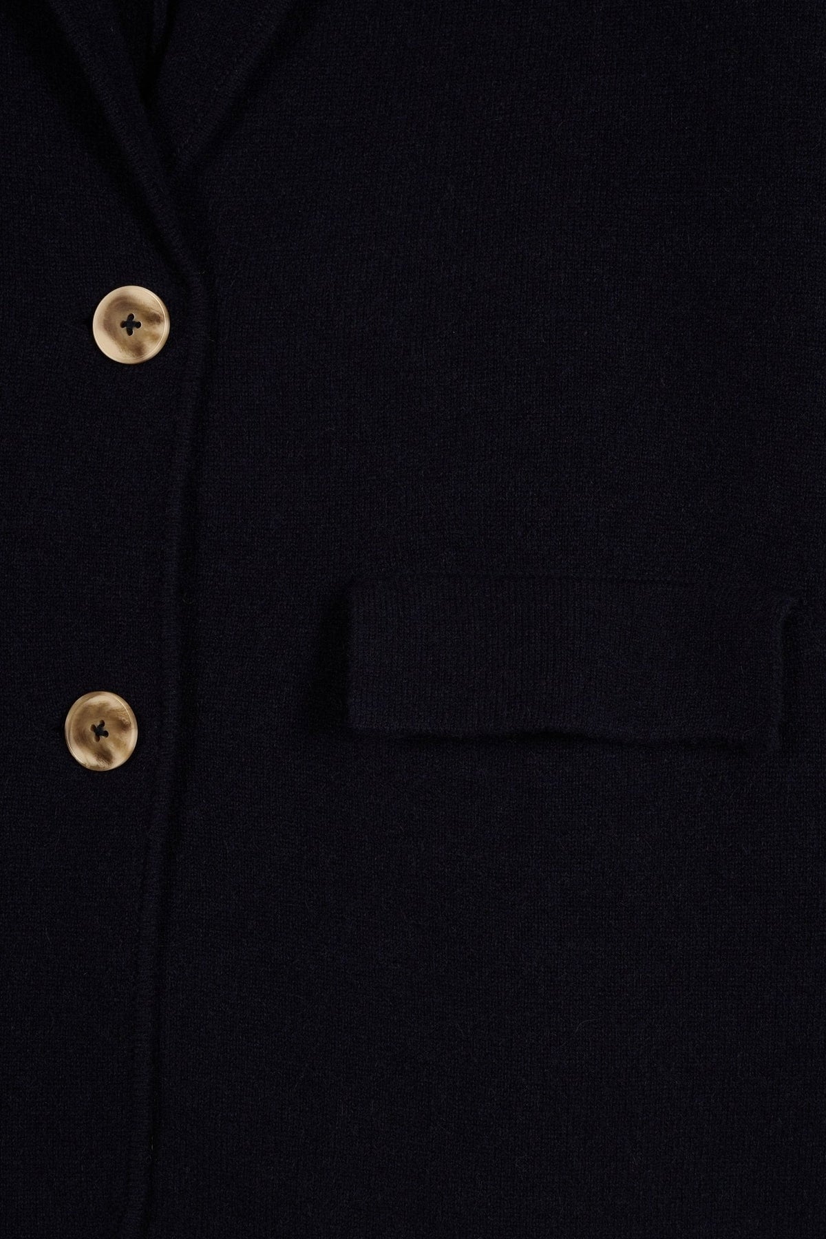 Chaqueta Maelys Cachemir Azul Marino de Maria de la Orden - detalle 5