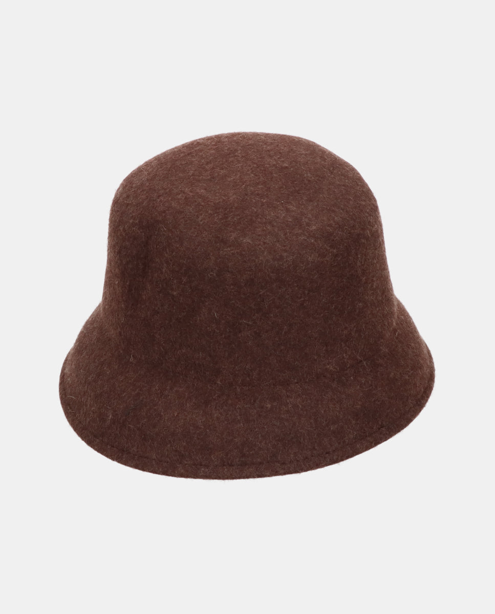 Sombrero Nola Marrón de Zahati · detalle 2