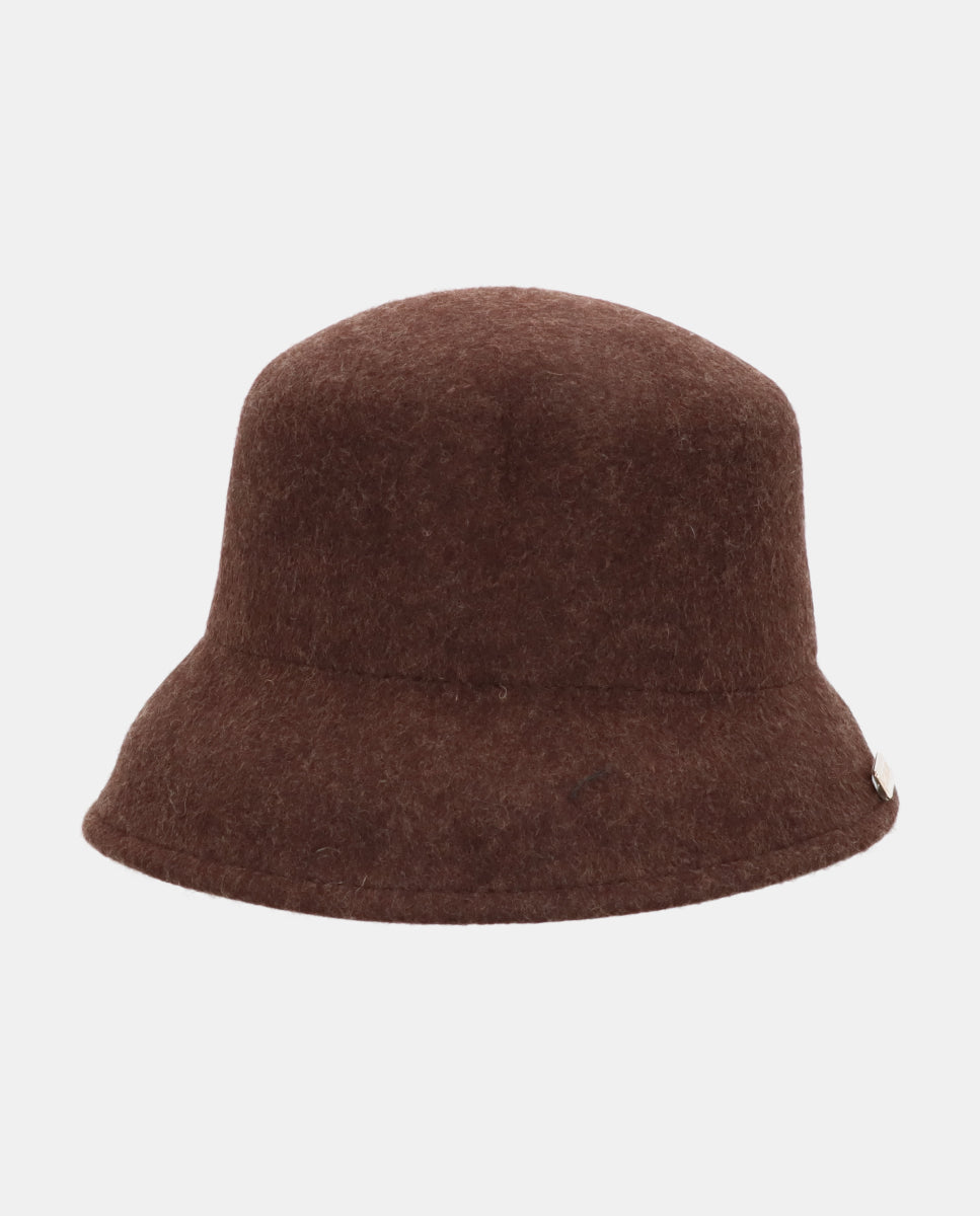 Sombrero Nola Marrón de Zahati · detalle 4