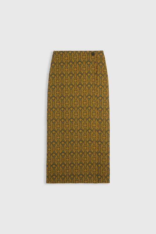 Falda Segur Jacquard Barroco de Maria de la Orden - look completo