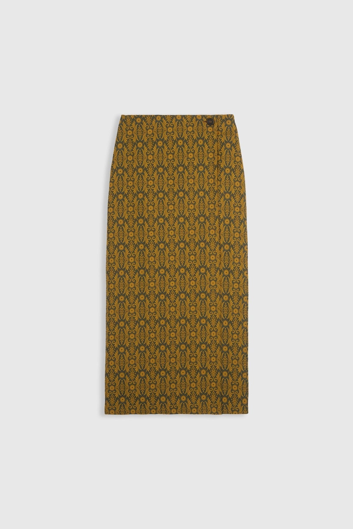 Falda Segur Jacquard Barroco de Maria de la Orden - detalle cintura