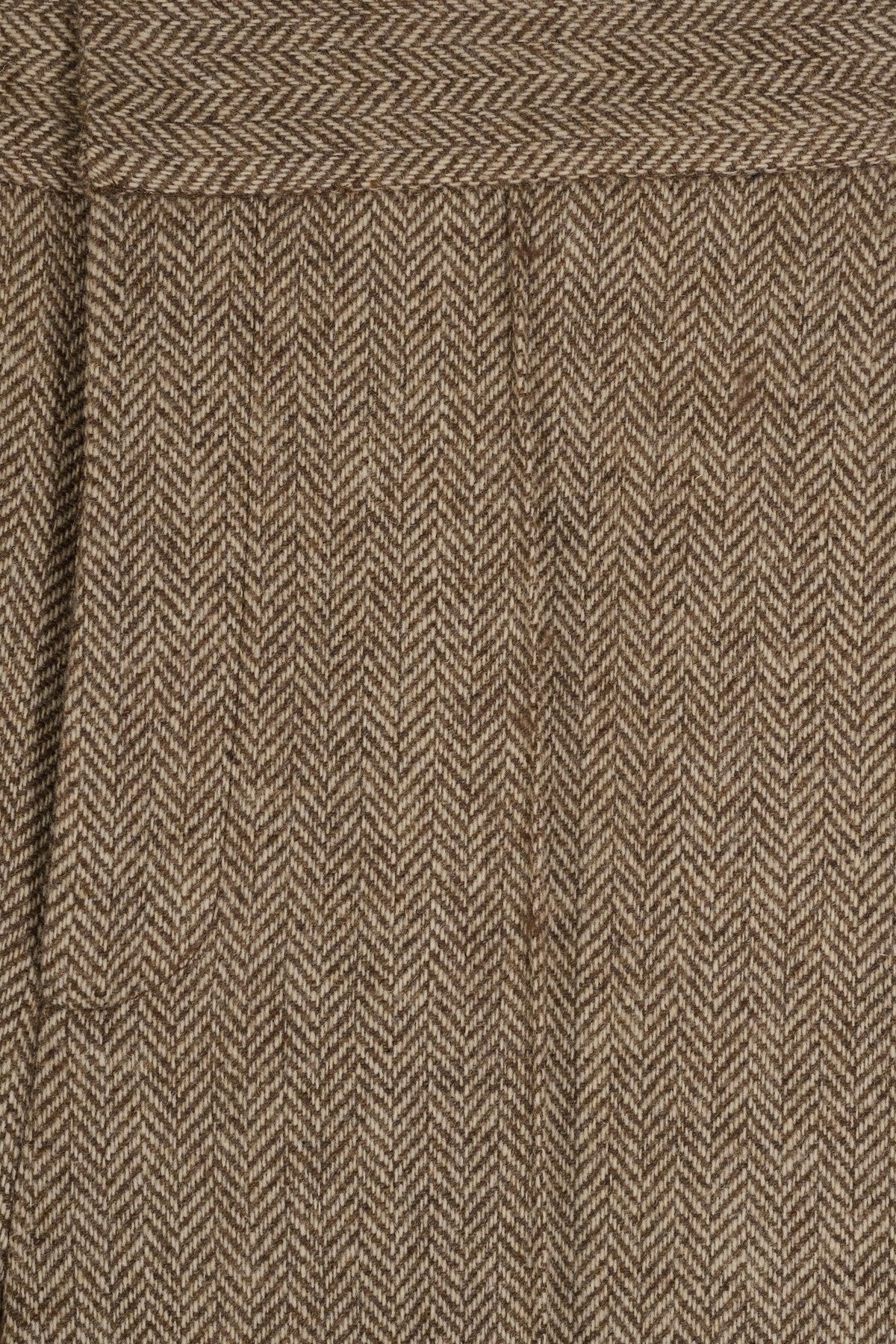 Pantalón Will espiga marrón de Maria de la Orden, detalle